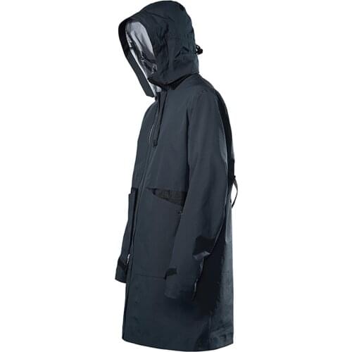 PUPIL TRAVEL PT-907 Techwear Water Resistant Coat Quick Dry Windbreaker Hip Hop Style Punk Streetwear
