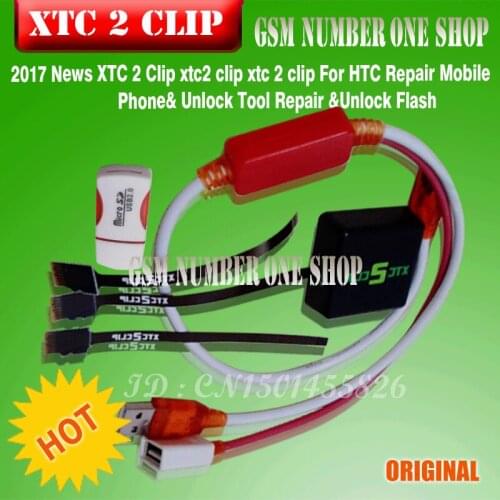 2018 The Newest version 100% Original Xtc 2 Clip Xtc 2 Clip Box +Y cable + Flex cable 3 In 1