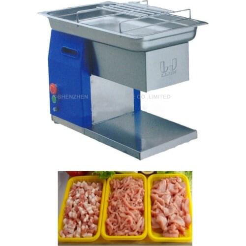 110V220V/240V hot sale in stock commercial use new design QH meat slicer cutting machine 250KG per hour