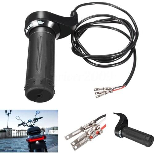 24V 36V 48V 3 Wire Twist Throttle Grip For Electric Speed Control Scooter Bike 7/8" Handlebar Controller