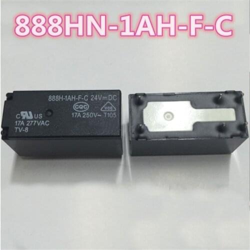 5piece/LOT 888HN-1AH-F-C 24VDC 888HN-1AH-F-C-24VDC 888HN-1AH-F-C-24V 6-pin Power relay New original