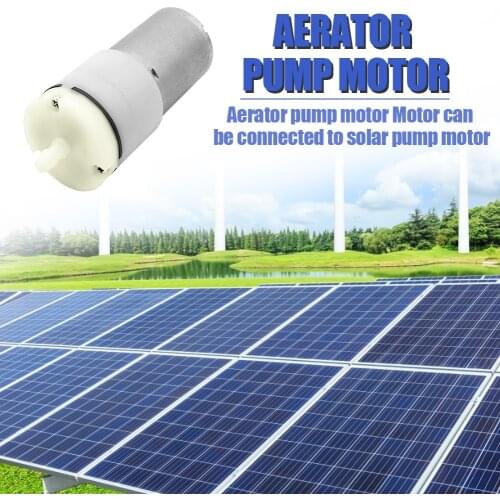 2.5LPM DIY Low Noise DC 3-6V Air Pump Motor 2.4W Air Aeration Oxygen Pump