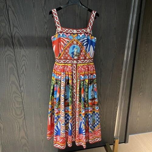 ABaroker Summer Dresses With Buttons