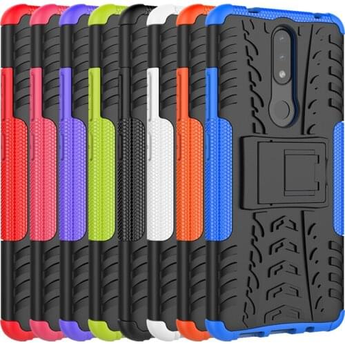 For Nokia 2.4 Case Robot Colourful Silicone Shell Coque Rubber Hard Protector Case For Nokia 2.4 Cover For Nokia 2.4 Case