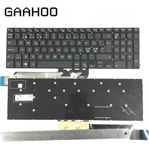 Denmark Keyboard for Dell Inspiron15 5570 5575 7577 7587 7568 7566 7567 5567 5565 15 7000 15-5568 5765 5767 7778 7779 laptop