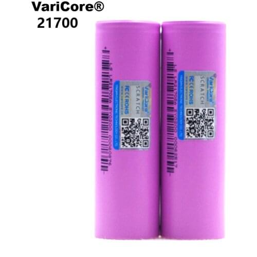 VariCore 21700 Rechargeable Li-Ion Battery 4000mAh 3.7 V 15A Power 5C Discharge 3-Cell Lithium Battery for electric bike tooling