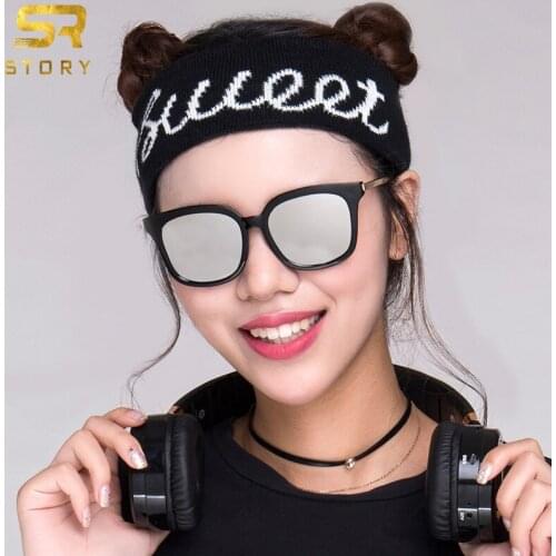 STORY Fashion Trend Men/Women Polarized Sunglasses Big Frame Thin Face Trim Eyewear