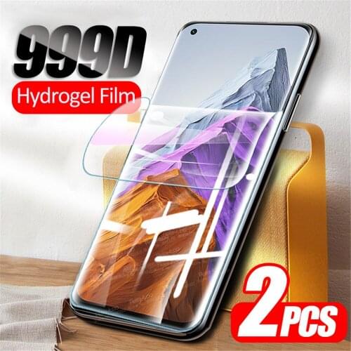 2pcs Full Curved Hydrogel Soft Film For Xiaomi Mi 11 Pro Mi11 Ultra Lite 5G 11Pro 11Ultra 11Lite Screen Protector Film Not Glass