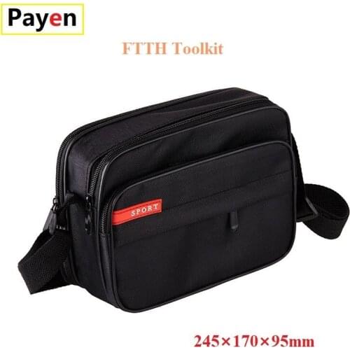 Fiber Optic Connector Tool Bag FTTH Fiber Optic Tool kit Fiber Optic Communication Construction Package Cloth Package Backpack