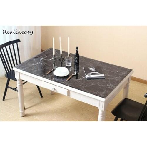 Pvc Tablecloth Transparent Waterproof Kitchen Table protective table cover oil proof Glass Soft Cloth Table cloth LFB127
