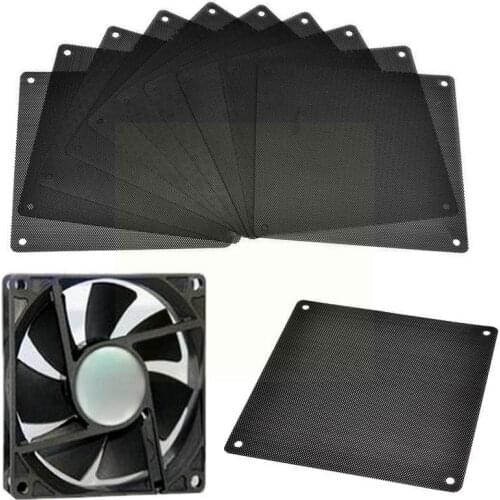 120mm Computer PC Dustproof Cooler Fan Case Cover Dust Mesh screw 4 X4K4 Filter HFUS I6G3