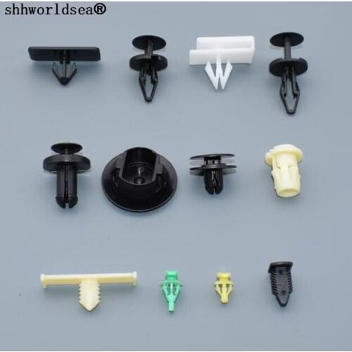 Shhworldsea Door Moulding Retainer Grommet Push-Type Retainer Door Window Weatherstrip Retainer Splash Shield Retainer Body