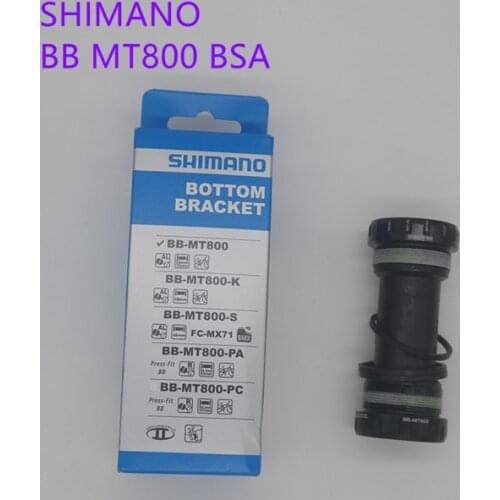 SHIMANO BB MT800 MT800-P BSA Screw Bottom Bracket 68/73mm OR PRESS fit for DEORE XT MTB Mountain Bike
