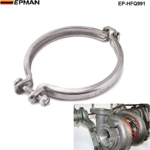 Turbocharger Turbo V-band Clamp Set 99.1mm For Mitsubishi TD07 6D16 49187-01021 EP-HFQ991