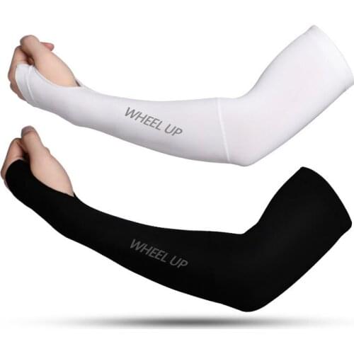 WHEEL UP UV Proof Sunscreen Cycling Sleeves Icecool MTB Bike Arm Protection Armwears Outdoor Riding Sleevelet Bicycle Equipment