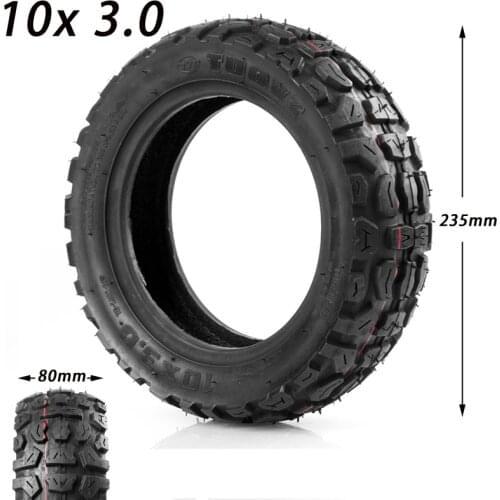 High Quality 10x3.0 Tubeless Tire for Electric Scooter Kugoo M4 Pro 10 Inch Anti-skid Cross-country TUOVT Vacuum Tire