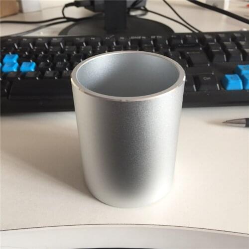 High Quality Aluminium alloy Pen Holders Small Objects Storage Box Office Supplies