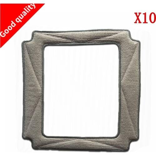 10 pcs/lot Microfiber Mop Cloth For ECOVACS Winbot W830for Ecovacs W830 Replacement Microfiber Cleaning parts