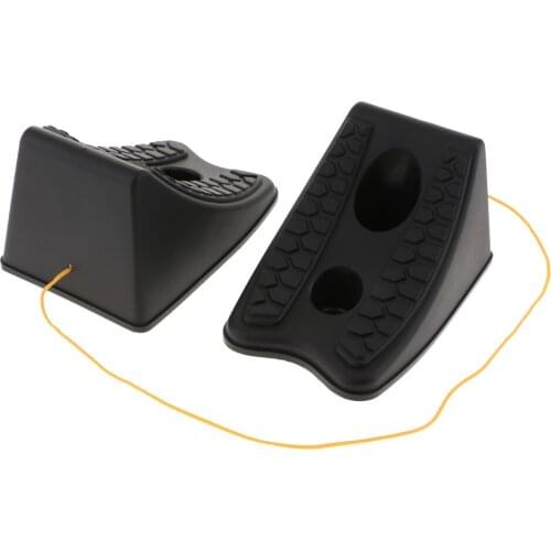 2pcs Rubber Car Accessories Part Tire Wheel Anti-slip Stopper Safe Durable