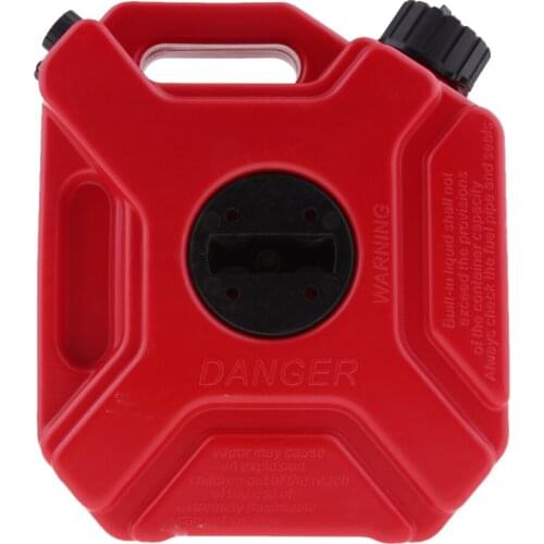 3L Portable Gasoline Gas Petrol Can ATV UTV Car Motorcycle Scooter High Toughness Plastic Material Oil and Anti-Corrosion