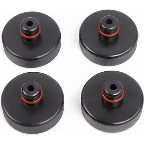 4Pcs Car Rubber Lifting Jack Pad Adapter Tool Chassis W/ Storage Case Suitable for Tesla Model 3 Model S Model X Car Accessories