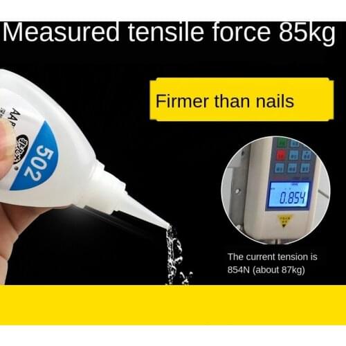 502 Strong Glue Handmade DIY Super Glue Jewelry Paste Plastic Toy Metal Special Drying Transparent Glue 3 Seconds quickdry