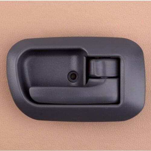Car Front Right Passenger Side Door Handle&Bezel Fit for Toyota Sienna 1998 1999 2000 2001 2002 2003 69205-AA010-B1 69205-08010