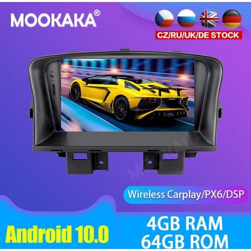 Android 10.0 Car multimedia DVD Player GPS Radio For chevrolet cruze 2009-2012 GPS Navigation Stereo DSP Audio PX6