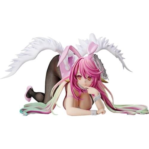 B-style No Game No Life Jibril Anime Bunny Girl PVC Action Figures toys Sexy Girls figures Toy Collection Model Doll Gifts
