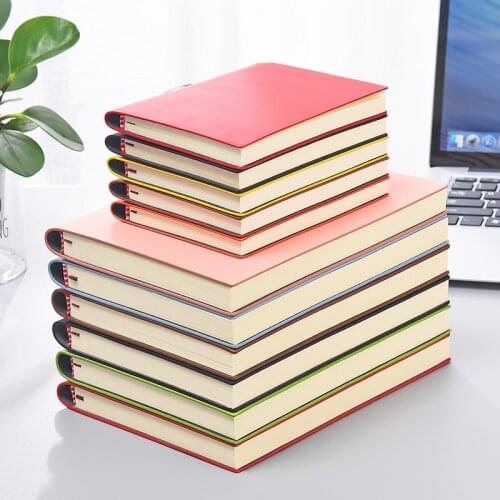 A5 Office Notebook Creative Diary PU Leather Paperback Business Notebook Custom LOGO Hand Ledger