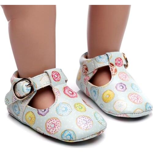 Baby Cartoon Printed Anti-slip Soft Soled Shoes