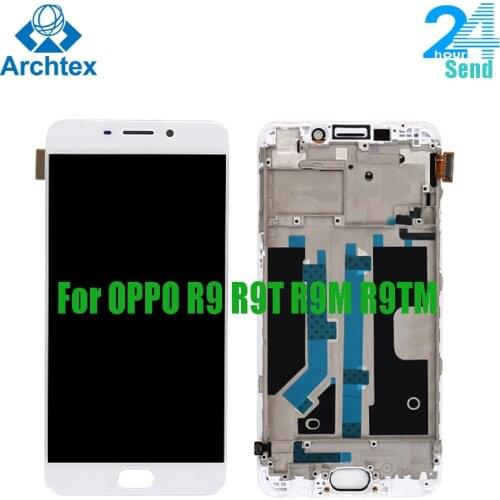 For OPPO R9 R9T R9M R9TM LCD Display+Touch Screen Digitizer Assembly + With Frame +Tools 5.5" 1920x1080P in stock