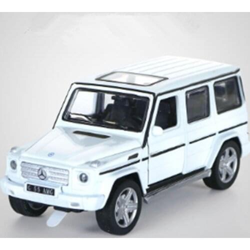 City SUV Benz G55 AMG 1:32 Toy Vehicles Alloy Pull Back Mini Car Alloy Model Diecast Car Model Collection Childrens Boys Toys