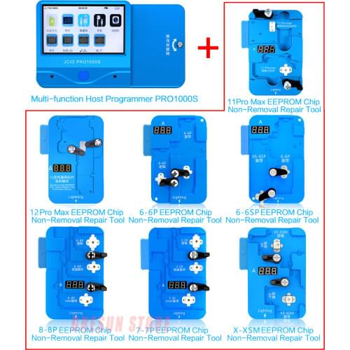 JCID EEPROM Repair JC Tool Logic Baseband EEPROM IC Read Write Machine for iPhone 6 6S 8G-X XS 12 11 Pro Max Error Repair Tool