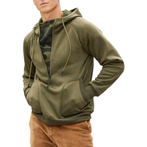 KUKOC Mens Camouflage Hoodies