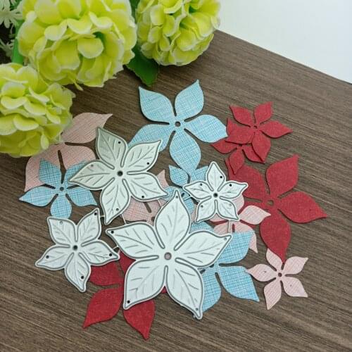 Petals Flowers DIY Scrapbooking Photo Album Paper Card Craft Cute Embossing Metal Cutting Dies Stencils