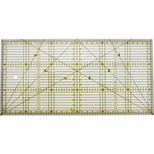 30*15cm Cutting Ruler DIY Garment Design Drawing Cutting Craft Ruler Sewing Mat Making Patchwork Cloth Ruler 30° 45° 60° 90