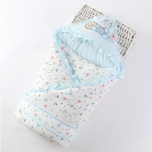 Cute Soft Cotton Sleeping Bag Newborns Sleeping Bag Envelope For Newborns Baby Fashion New Newborn Baby Boys Girls