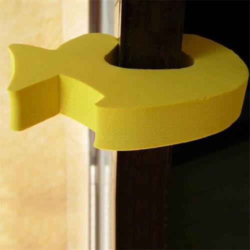 Baby Card Lock Multi-function Security Card Lock Protect Baby Safe Cute Animal Safety Door Stopper Foam Newborn Finger Protector