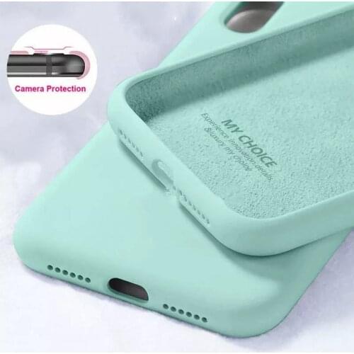 Fashion Phone Case For Huawei P Smart 2021 Plus Pro 2019 2020 Z Liquid Soft Silicone Candy Colors Shockproof Protection Cover