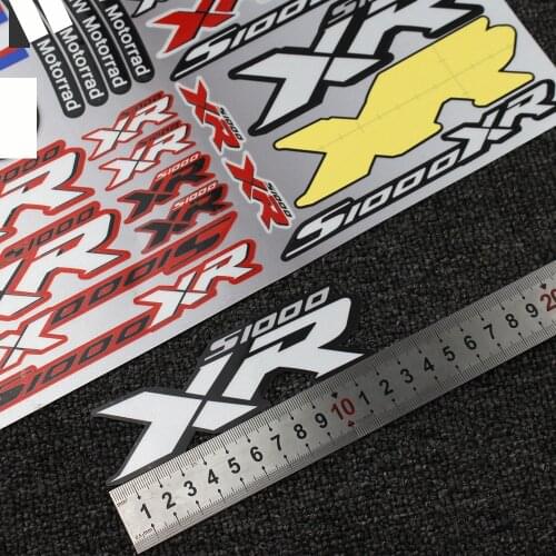For BMW S1000XR S1000 Xr Motorcycle Tail Box Stickers Beak Fender Decal Shock Absorber Decals Decals Reflective Waterproof