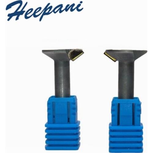 Single-crystal diamond cutting tool 4mm / 5mm / 6m 90 degree mono-crystalline light chamfering end mills mirror milling cutter