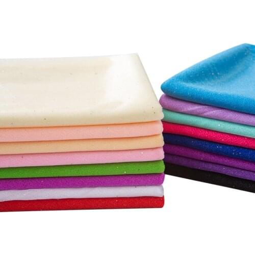 Width 66'' Pearl Sequin Elastic Beauty Yarn Fabric By The Yard For Curtain Red Silk Decoration Stage Background Material