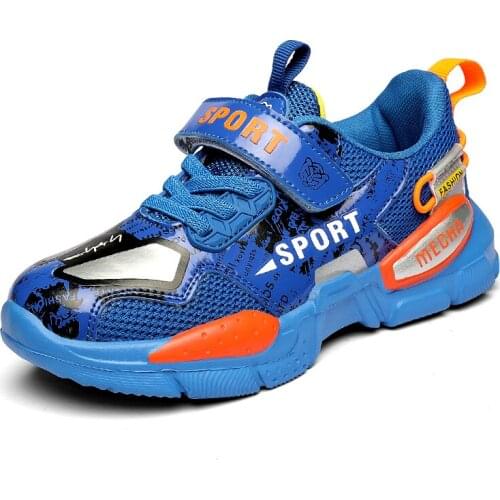 Sport Boys Sneakers Children Shoes For Kids Sneakers Boys Shoes Girls Sneakers Leather Student Outdoor Rubber Anti-slippery 2020