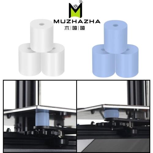 High Temperature Silicone Solid Spacer Hot Bed Leveling Column For CR-10/ CR10S Ender-3 Prusa i3 Plus Anet A8 Wanhao 3D Printer