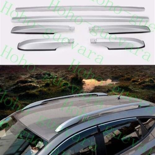 For Mazda CX-5 CX5 2012-2017 Car Aluminum Roof Racks Side Rails Bars Luggage Rack Trim 1set
