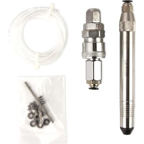 1 Set Pneumatic Nail Sand Machine Hammer Handpiece With Diamond Point Pin Jewelry Tools