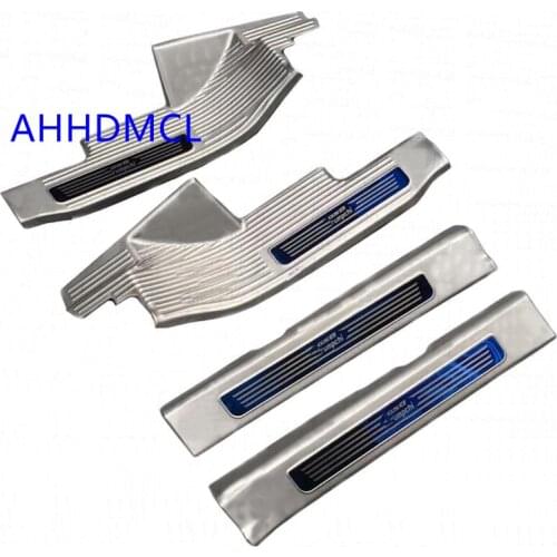 Car Welcome Pedal Threshold Strip Door Sill Strip For Trumpchi GS8 2017 2018 2019 2020