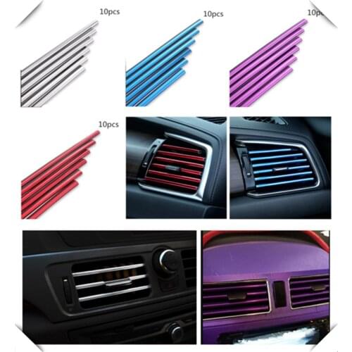Car parts air conditioning outlet decorative strip clip modified personality for Lexus IS350 GS430 RX400h RX330 IS250 ES330