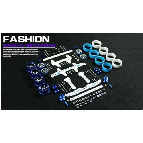 Free Shipping 1 Set MA/AR Chassis Modify Spare Parts Set Carbon Fiber Kit For DIY Tamiya Mini 4WD RC Car Model
